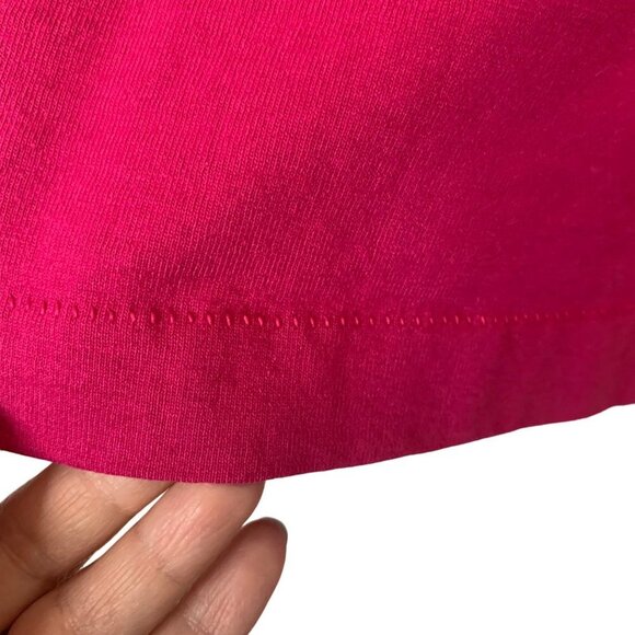 Vintage 90s Pink & Teal Single Stitch Aztec Print T-Shirt Size Large - Picture 5 of 12